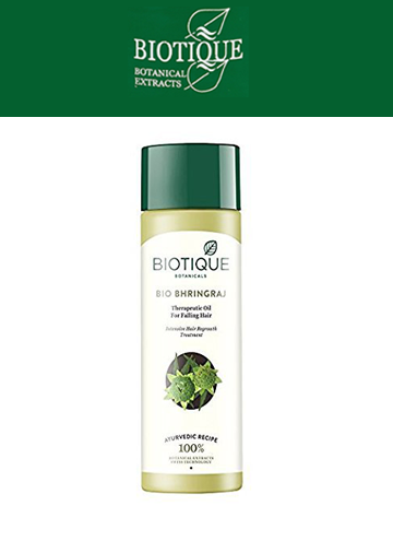 Biotique Bio Bhringraj Fresh Growth Therapeutic Oil for Falling Hair, 120ml  - Bishwa Bazaar