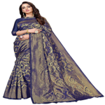 Glory Sarees Women's kanchipuram Style Art Silk Saree